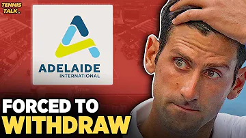 [EN] Djokovic Forced to Withdraw from ATP Adelaide 2026 | Tennis News