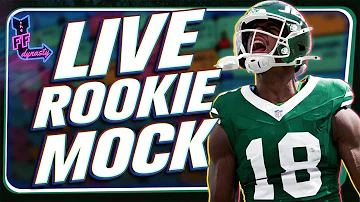 LIVE Dynasty Rookie Mock Draft (Post-NFL Draft) - 2026 Dynasty Fantasy Football