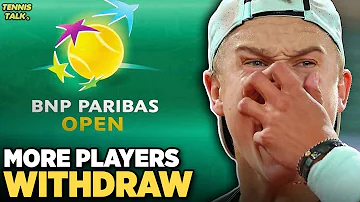 More Players Withdraw from Indian Wells 2026 | Tennis News