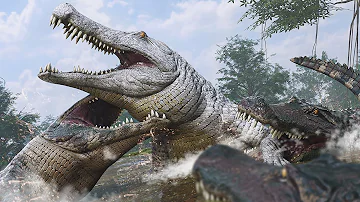 [EN] Only The STRONGEST Crocodiles Survive! | The Isle