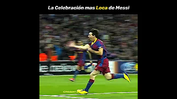 [EN] Messi Crazy Celebration???????? #messi #shorts #football