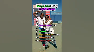 Kanye West Bully Top 10 Songs #rap #hiphop #top10 #best #newmusic #album #kanyewest #ye #bully #new