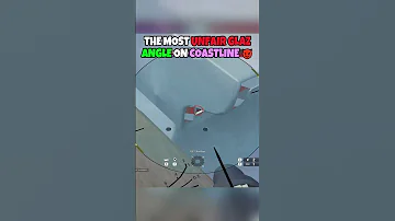 THE MOST CRAZY ANGLE ON COASTLINE ???? #rainbowsixsiege #r6s #r6tips #shorts #gaming
