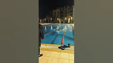 [ZH] 没有人会听到你的声音#Amal_Maher #ahmedrizks #training #swim #swimming_coach #swimming #comedy #funnyvideo