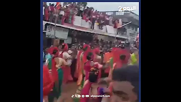[EN] A tragic accident during the Shobha Yatra festival in India: a roof collapsed, injuring 30 people
