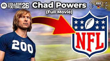 I Put CHAD POWERS in College Football 26! (Full Movie)