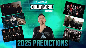 Download Festival 2025 Line-up Predictions