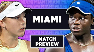 [ZH] 安德烈耶娃 vs 姆博科 | WTA 迈阿密 2026 |网球讲座预览