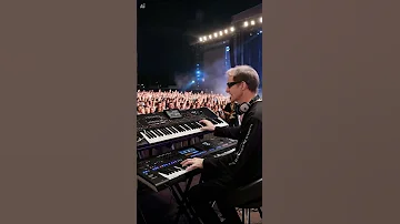 Playing Modern Talking style live I Live Synth Performance