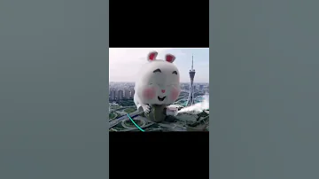 Cute green rabbit Tiktok |Bunny Rabbit what is this?! #shorts #21 @emilyhchannel3303