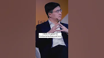 [EN] Purdue President Mung Chiang at Fast Company Innovation Festival in New York City