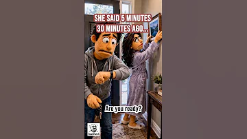 When Your Wife Says “I’m Almost Ready” ???? #funny #comedy #couples