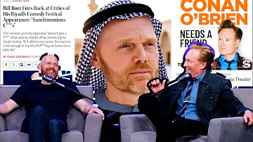 [EN] Conan O'Brien strongly criticizes Bill Burr over the Riyadh Comedy Festival | 2lazy2try