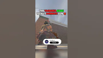 THE MOST DOMINATE TACHANKA ANGLE ???? #rainbowsixsiege #r6s #r6tips #shorts #gaming
