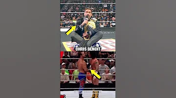 [EN] did you notice the Chris Benoit reference on WWE RAW