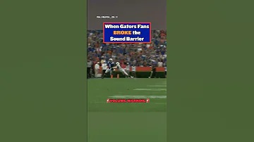 [EN] These Gators' Fans BROKE the Sound Barrier ????????