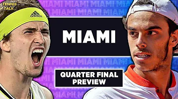 [EN] Zverve vs Cerundolo | ATP Miami 2026 QF | Tennis Talk Preview