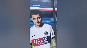 باريس سان جيرمان يعلن قميصه الاحتياطي للموسم الجديد
