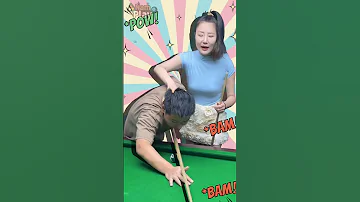 [ZH] ???? 有趣的台球视频数以百万计的观看次数 p1153 #billiards #comedy #funny #pool