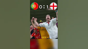 [ZH] 葡萄牙 vs 英格兰 |亮点 2026 年世界杯决赛假想 #football #ronaldo #shorts