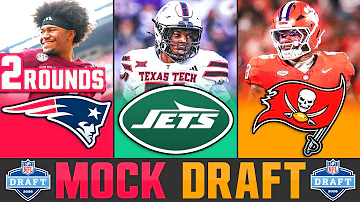 [EN] 2026 NFL Mock Draft 2 Rounds | Cam Ward Gets Help & Love Slides