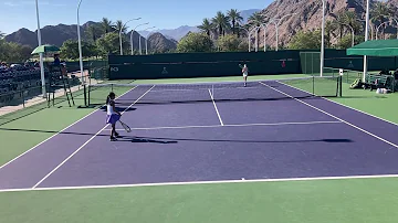 Match point 2026 USTA Easter Bowl girls 12s final