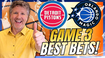 [EN] Best bets on Game 3 between the Detroit Pistons and Orlando Magic | Saturday match selections...