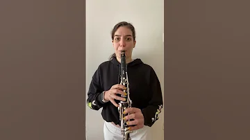 [EN] Rhapsody in Blue Clarinet Solo in octave higher!