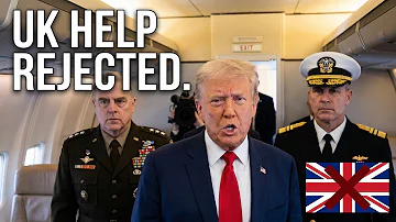 [EN] President Trump refuses to help the UK in the conflict in the Middle East