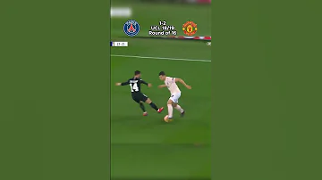 [ZH] 巴黎圣日耳曼队取得了胜利，直到曼联反击#championsleague #football