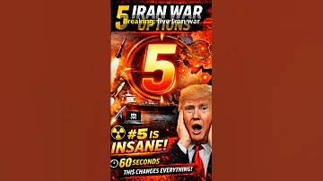 [EN] Trump's 5 Iran Plays—The Last One Changes Everything #Iran #News #Shorts
