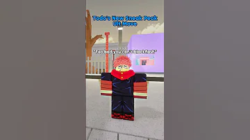 [EN] JJS Todo's New Move Sneak Peak (Jujutsu shenanigans) #roblox #gaming