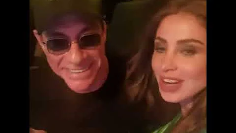 [EN] Jean-Claude Van Damme accompanied by Annabella Hilal: Stay tuned for “Dancing with the Stars” soon