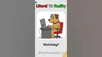 [EN] New Funny Literal vs Real Meaning of English Compound Words ????????