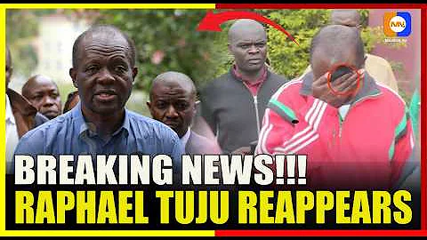 BREAKING: Raphael Tuju Breaks Silence Claims He Was Trailed by Unmarked Vehicles