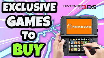 [ZH] 您需要在为时已晚之前购买 Nintendo 3DS ESHOP 独家游戏！