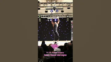 [EN] #shorts Falco Benalcázar Solo Salsa Show Antwerp Diamond Salsa Congress 10th Anniversary