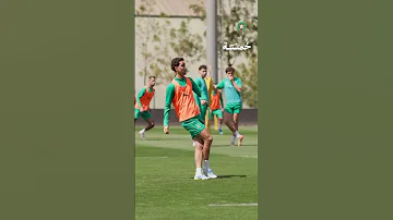 أجواء من الجدية والتركيز في تدريبات أسود الأطلس ⚽????????????