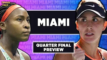 [ZH] 高夫 vs 本西奇 | WTA 迈阿密 2026 QF |网球讲座预览