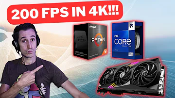[EN] 4K Gaming With New nVidia RTX 4090 Build - Does CPU Matter?