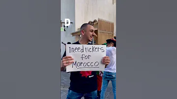[EN] Morroco fans gear up at Souq Waqif before historic game against France