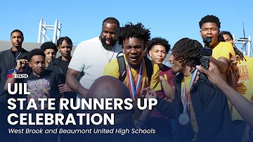 Beaumont ISD: UIL State Runners Up Celebration - [BU & WB Varsity Basketball]