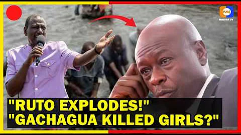 RUTO DROPS BOMB IN BUSIA: “GACHAGUA KILLED GIRLS!” Kenya’s Politics Hits Nuclear Level