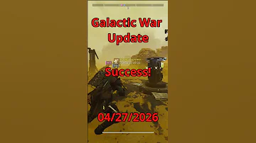 Galactic War Update 4/27/2026