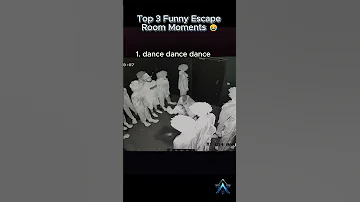 Top 3 Funny Escape Room Moments #funny #memes #trynottolaugh