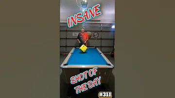 [EN] Amazing dice shot - Shot of the Day #311 #Tricky Shot #Eightball #BilliardsTraining