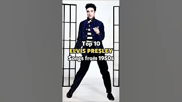 [ZH] 20 世纪 50 年代埃尔维斯·普雷斯利 (Elvis Presley) 的十大歌曲！ ???? #50s #50smusic #top10 #top10songs #musicshorts