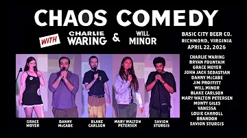 [ZH] CHAOS Comedy - 2026 年 4 月 22 日 - 现场演出 - Basic City - 弗吉尼亚州里士满