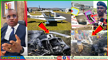[EN] Two dead - How a plane crashed in Tema 1 - Deputy Defense Minister, Brugia Gyamfi, speaks