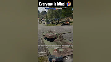Rare sight of blind france player #warthunder